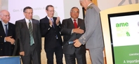Entrega placa Dr. Alfarroba